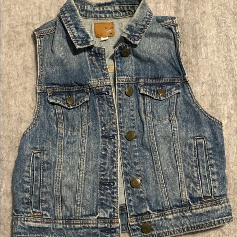 Denim vest